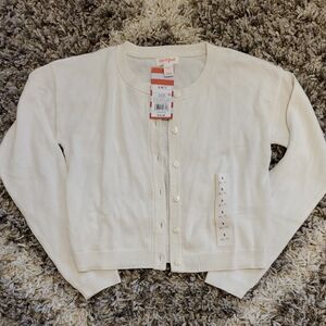 🛒 NEW Cat & Jack Button-Front Cardigan Sweater